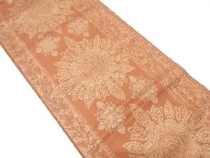 華紋模様織出し袋帯